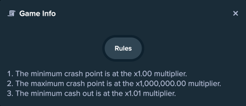 Crash Game Algorithm Rules