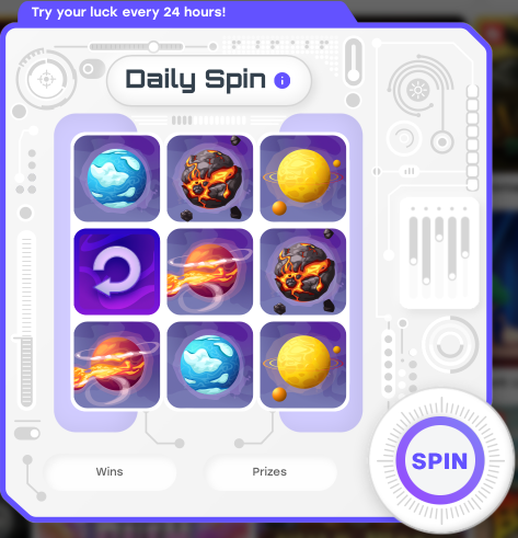 Weiss Bet Daily Spin